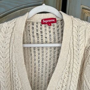 Supreme Irish knit sweater